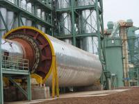China Big Output Wood Chips Flake Strand Single Pass Rotary Drum Dryer factory