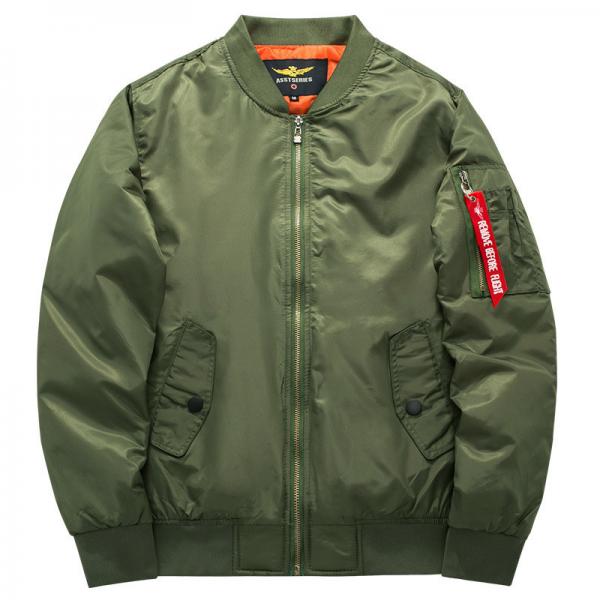 Quality Ma1 Aviator Running Jacket Of 100% Cotton Winter Tide Army Men's Jacket Sport Jacket for sale