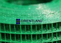 China High Strength Ss Weld Mesh / Green Vinyl Coated Wire Fencing 1/2 Inch By 1/2 Inch factory