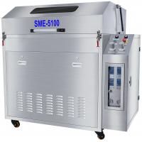 China Compressed Air Driven 1000mm Diameter Round Basket Reflow Oven Flux Condensor Wash Machine for sale
