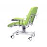China Height Ajdustable Hydraulic Blood Donation Chair With Castors factory