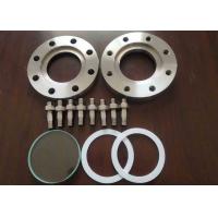 China Grade 5 Titanium Forging Blind Pipe Flanges , Reducing Blind Flange Petrochemical factory