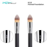 Quality Single Synthetic Hair Makeup Brush Foundation Copper Ferrule Face Brushes K103 for sale