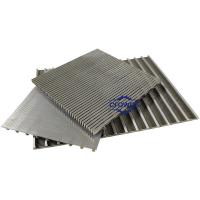 China Johnson Wedge Wire Mesh Filter Flat Grid Screens Panel factory