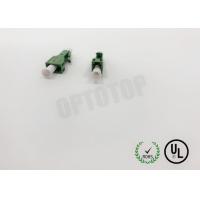 China LC Male To LC Female APC Fiber Optic Attenuator Single Mode 0-30dB Green house for sale