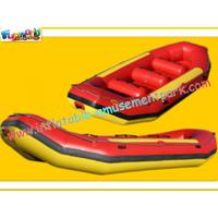 China Small  0.9MM PVC tarpaulin inflatable Kayak boat toys use in river, lake for fishing factory