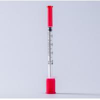 China Sterile Medical Disposable Insulin Syringe With Needle U-40 U-100 0.3ml 0.5ml 1ml factory