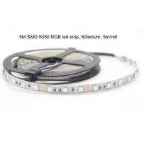 Quality 12V IP20 Smd 5050 Led Strip Double Row High Brightness for sale