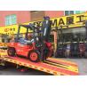 China Diesel Power 4 Wheel Forklift Truck , High Capacity Forklift 3000mm Lifting Height factory