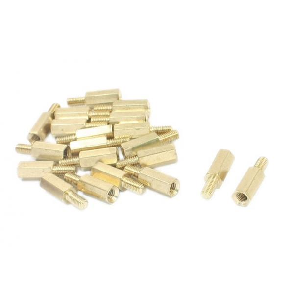 Quality Custom ASE Electronic Hardware 0.125" L 1/4" Diameter Male - Male Hex Standoffs for sale