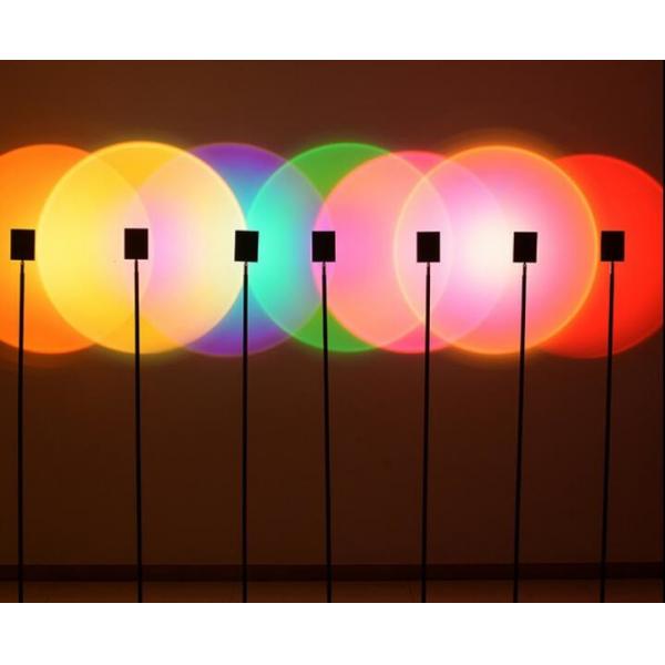 Quality Colorful Atmosphere Other LED Lights Sunset Red For Bedroom for sale