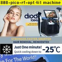 Quality 4 In 1 Diode Laser Hair Removal Machine 755 808 1064 Skin Rejuvenation for sale