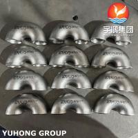 China Stainless Steel Buttweld Fittings 45deg 90deg 180deg Elbow ,LR,SR,Material 304,316,310,321 factory