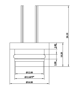 Diffused Silicon Miniature Pressure Sensor For Automobile Engine Oil