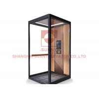 China 1 / 3 Floor Steel Small Residential Lift Elevator Duty Cross Customized Anti Box Style Living Graphic factory