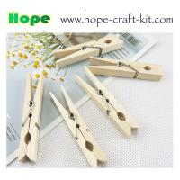 China Natural Wood Color Solid Wooden Clothpins Clips Pegs with Animal Fruit Christmas 25 X 3mm factory