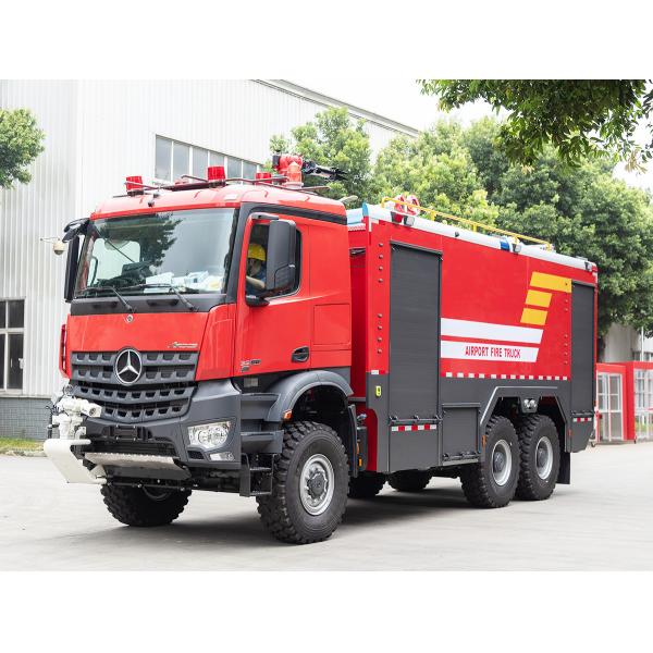 Quality Benz 6x6 ARFF Airport Fire Truck Specialized Vehicle Price Airport Crash Tender China Factory for sale