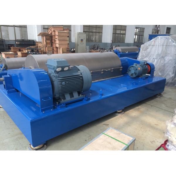 Quality Dehydrate Three Phase Decanter Centrifuge , Industrial Decanter Centrifuge for sale