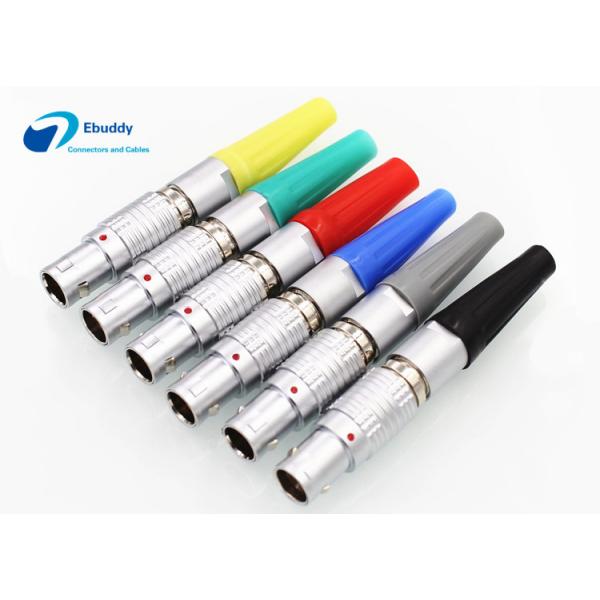Quality Cable Connector Lemo Alternative Push Pull Circular Male Plug 1B 3pin Male Connectors for sale