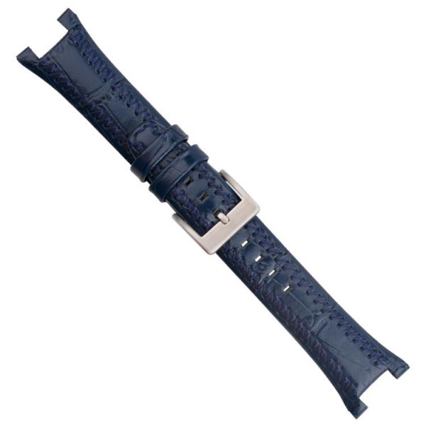 Quality Thread Crafts Handmade Leather Watch Straps 22mm Width for sale