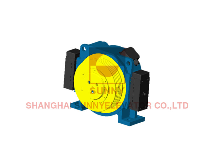 China DC110V Elevator Traction Machine Gearless Elevator Machine Motor factory