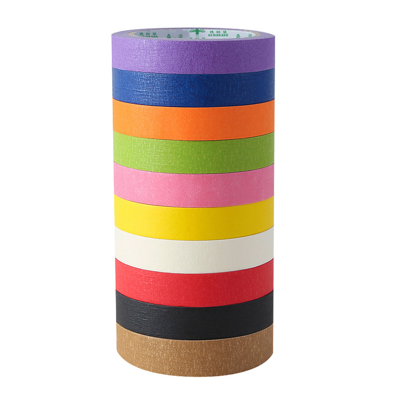 China No Residue Blue Masking Tape For Fine Art Crafts Decorative Applications factory