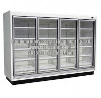 China Commercial Super Market Glass Door Grocery Store Freezers CE Certificate factory