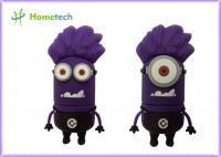 China Purple Cartoon USB 8gb, Purple USB Drive,Purple Minion USB Flash Drive factory