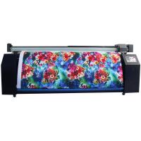 Quality Dual CMYK Sublimation Ink Digital Fabric Printing Machine To Make Banner Flag for sale