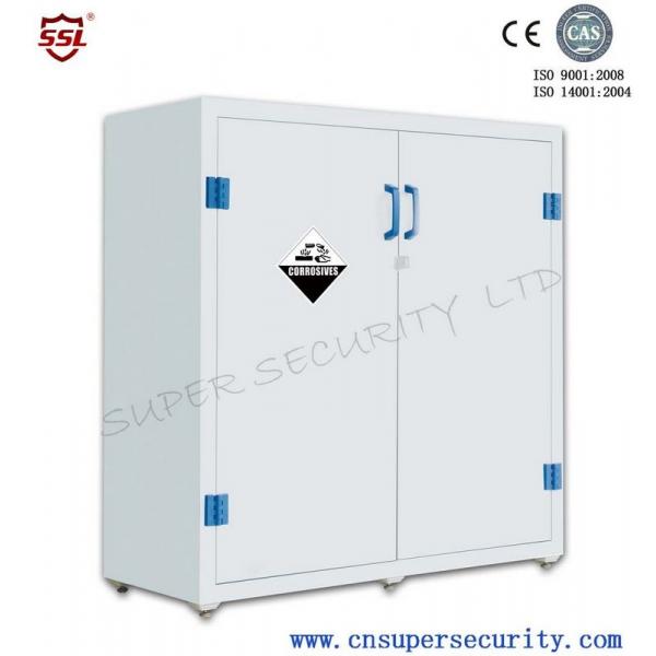 Quality Laboratory Plastic Corrosive Storage Cabinet For Clean Room , 30 Gallon for sale