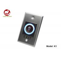 China IR Sensor Touchless Exit Button With LED Indicator ANSI Size 115 * 70mm factory