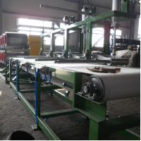 Quality 500mm Rubber Sheet Coiling Packaging Drum Roll Cooling Curve Tyre Making Machine for sale