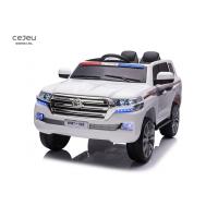 China 2 Seater Kids Ride On Toy Car Toyota Head Police Suv Ride On With Mp3 factory
