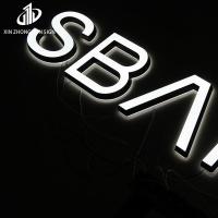 China illuminated advertising signs acrylic laser cut letter liquid acryl dispenser letters sing factory