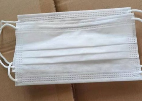 Quality PP+PE short fiber ES thermal bond nonwoven fabric for face masks for sale