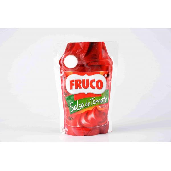 Quality Free Sample Ketchup Pure Tomato Paste In Standing Bag / Sachet / Pouch for sale