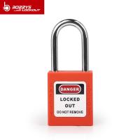 China ABC Body Red Safety Padlocks Logo Engraving For Chemical And Automobile Industry for sale