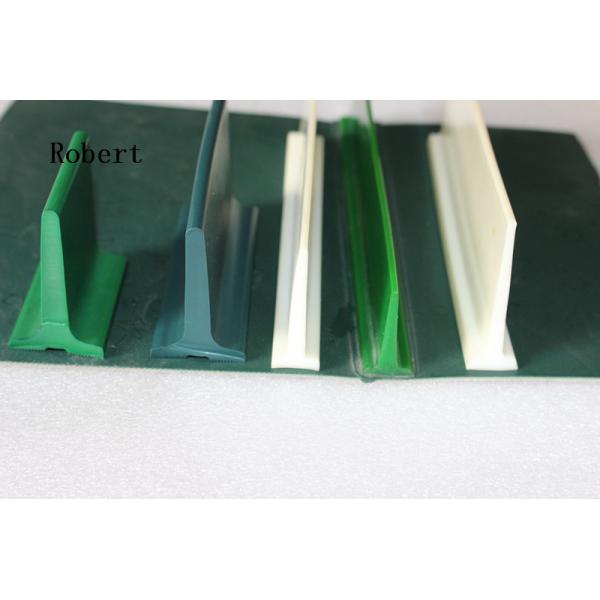 Quality Oil Resistance Extruded PU Guide Polyurethane T Profile Conveyor Guide Belt for sale
