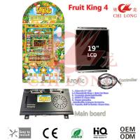 China Fruit King 4 Video Mario Slot Game Pcb Board Win Percentage Adjustable for sale