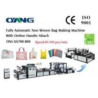 Quality Ultrasonic Non Woven Bag Making Machine for sale