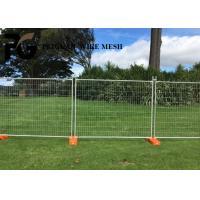 Quality 1.8m Construction Australia Temporary Fence PVC Coated for sale