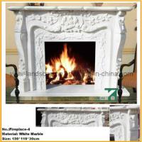 China European Style White Fireplace Mantel factory