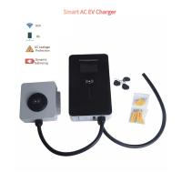 Quality RFID Wifi 4G Ethernet Smart Wallbox EV Charger 32A SAE J1772 for sale