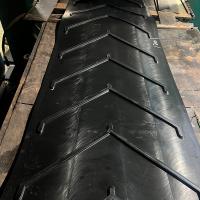 China High Angle Rubber Conveyor Belt Not Easy to Break and High Strength and Thickening factory
