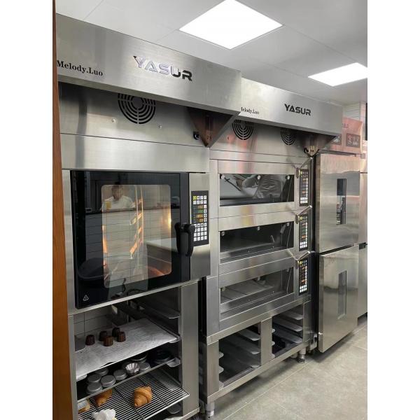 Quality Steam Bakery Convection Oven Rotary Oven Five Trays 40X60cm Danish Croissant for sale