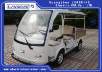 China White Color 4 Passenger Electric Golf Carts / Electric Cargo Vehicle factory
