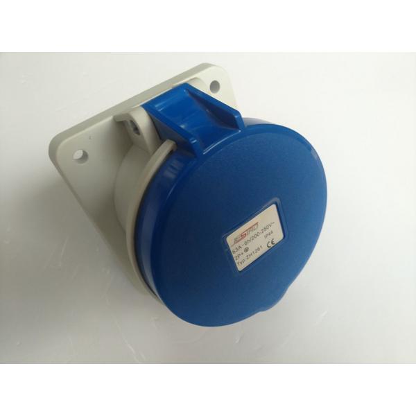Quality Flush Mounted Industrial Plug Sockets IP44 Rain Resistance Material for sale
