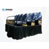 China Luxury 12 Seats Motion Chair 5D Cinema Simulator With 3D Glasses factory