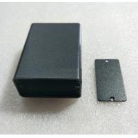 China OEM Black Red Sandblasting Extruded Aluminum Case for sale