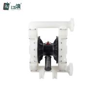 China 2 Inch Plastic PTFE Pneumatic Diaphragm Pump For Chemical Solvent Industry for sale